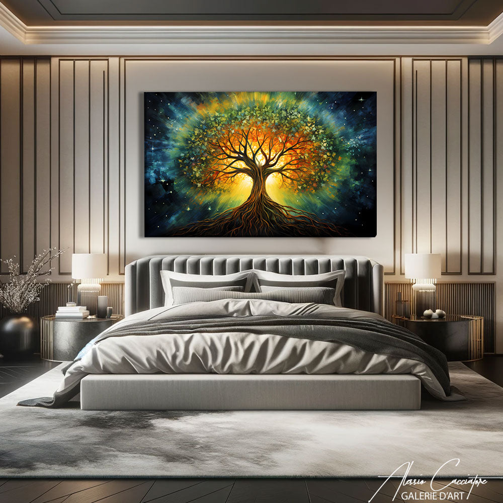Toile peinture Arbre de vie