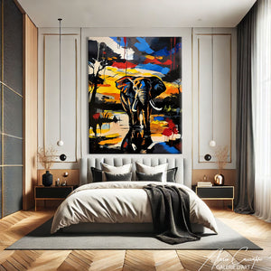 Tableau D'éléphant