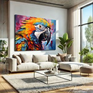 TABLEAU OISEAU MODERNE
