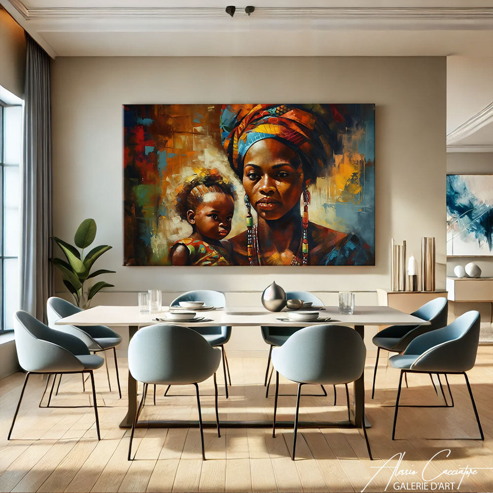 Tableau Art Africain