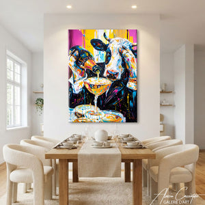 Affiche Vache Rigolote