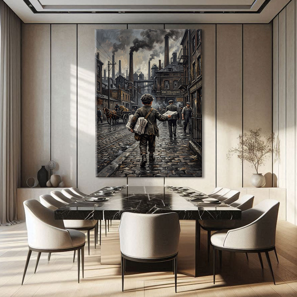 Affiche Style Industriel Chic
