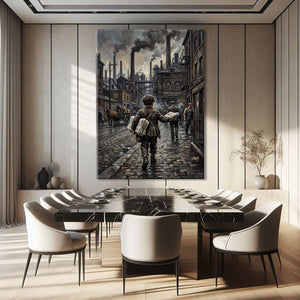 Affiche Style Industriel Chic