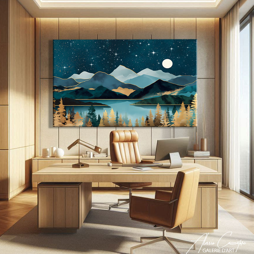 tableau lac