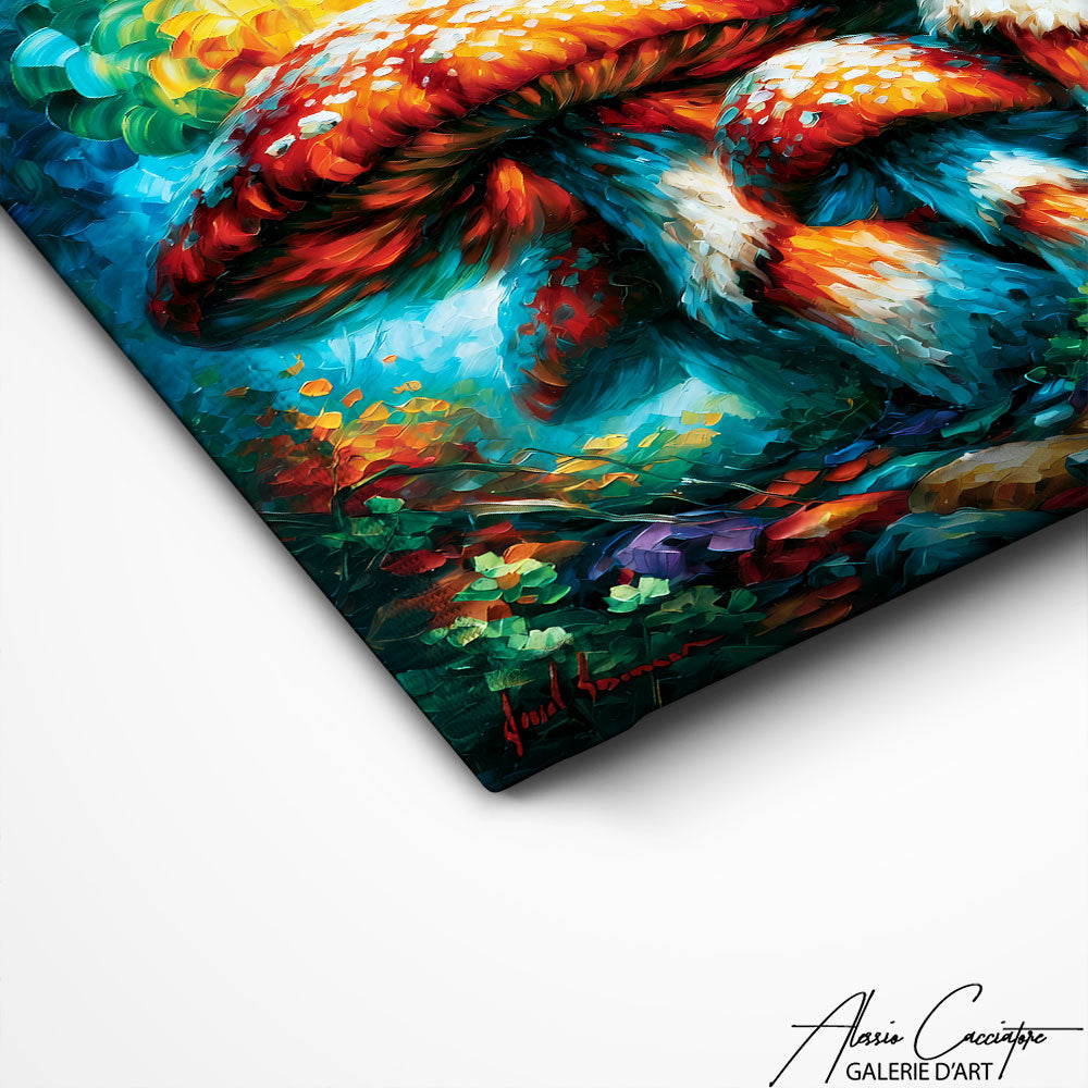 Art Mural Peinture Champignon