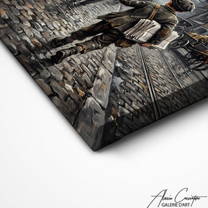 Art Mural Style Industriel Chic