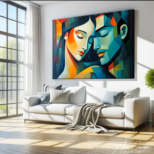 tableau cubisme abstrait