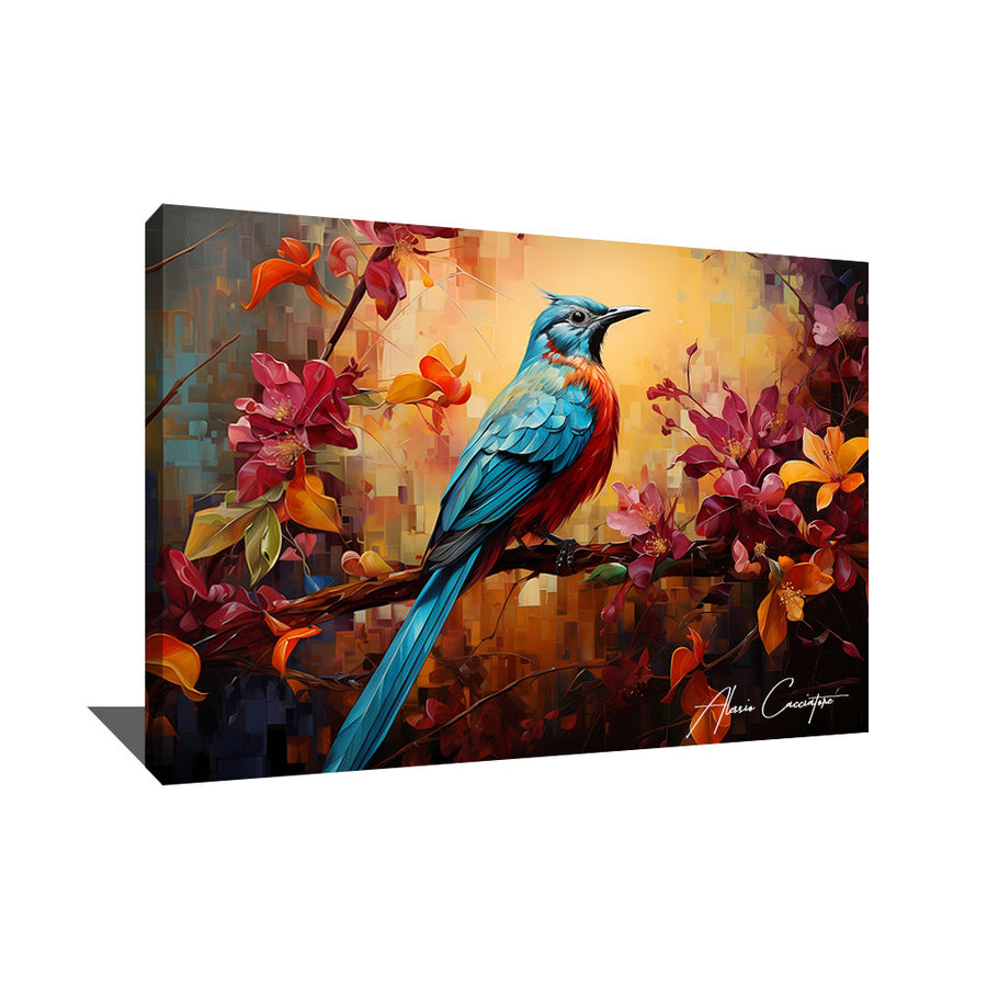 tableau oiseau