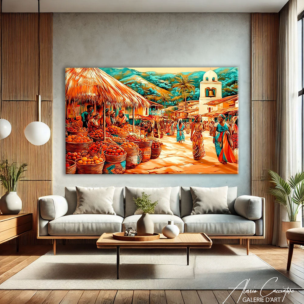 Tableau Moderne Africain