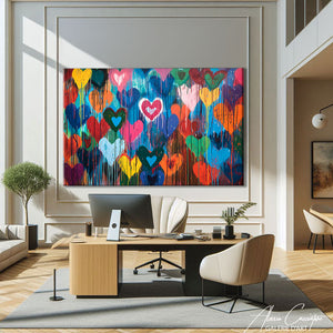 tableau graffiti peinture