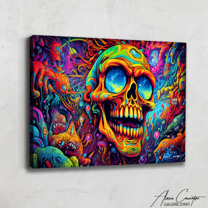 tableau tête de mort