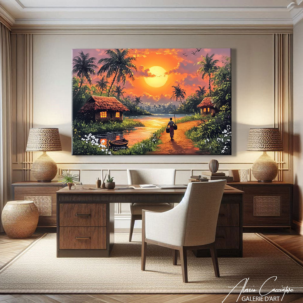 tableau palmier