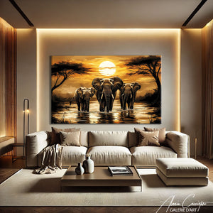 tableau éléphant