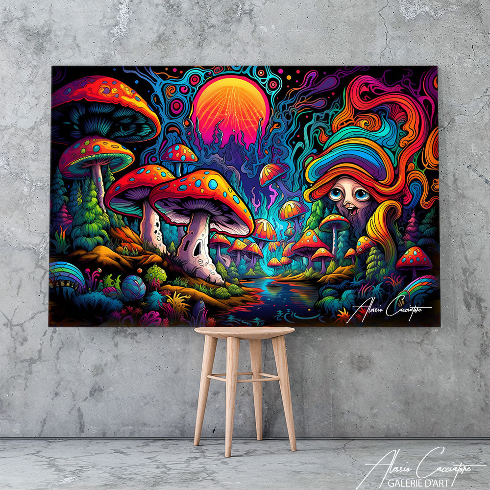 cadre psychédélique