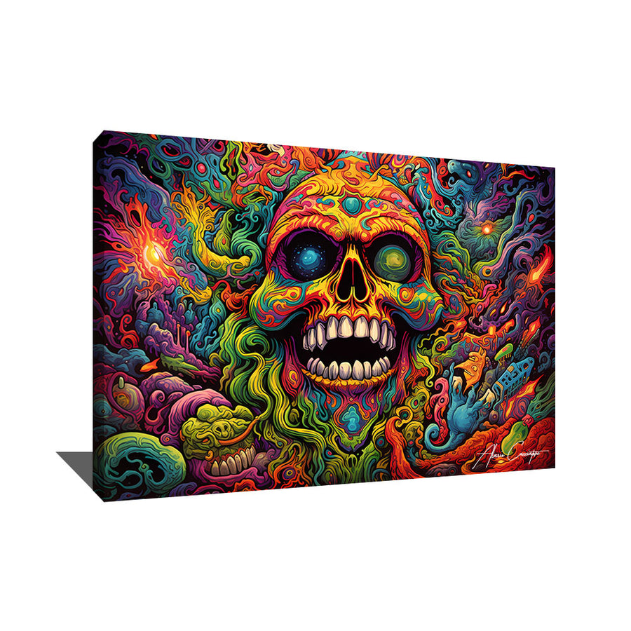 tableau psychédélique