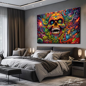 tableau art psychédélique