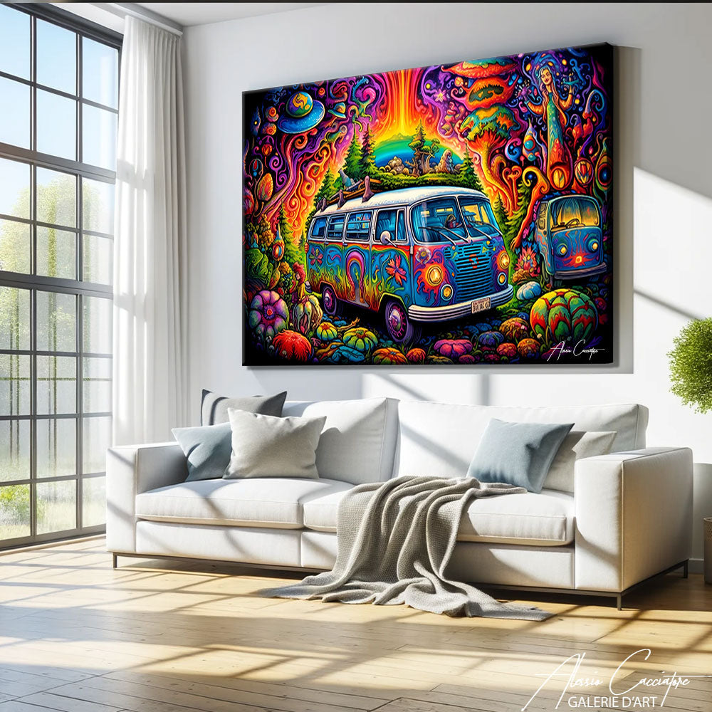 oeuvre psychédélique