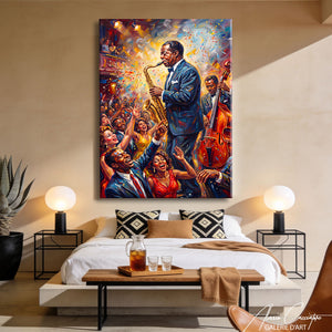 Affiche Musicien Jazz