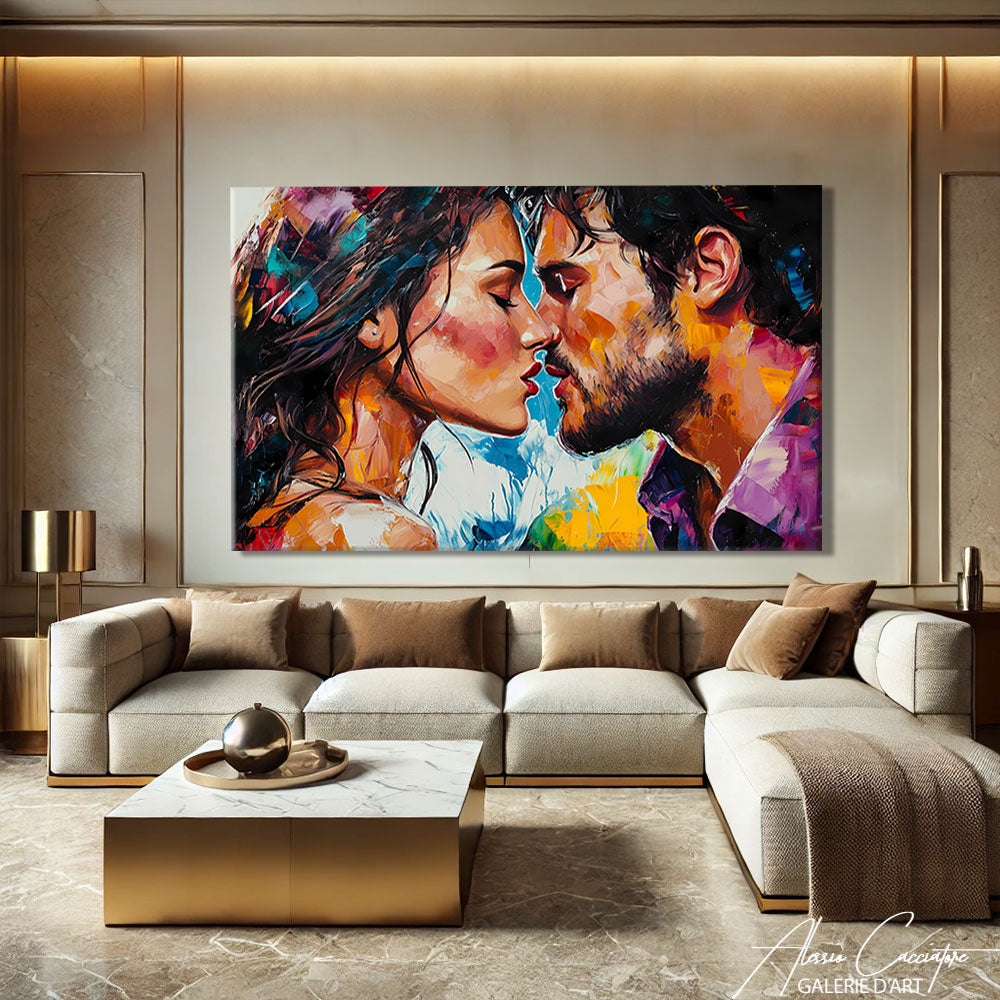 Tableau Couple d'Amoureux
