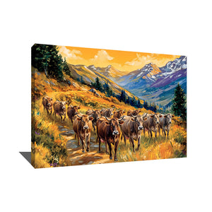 Tableau Vaches