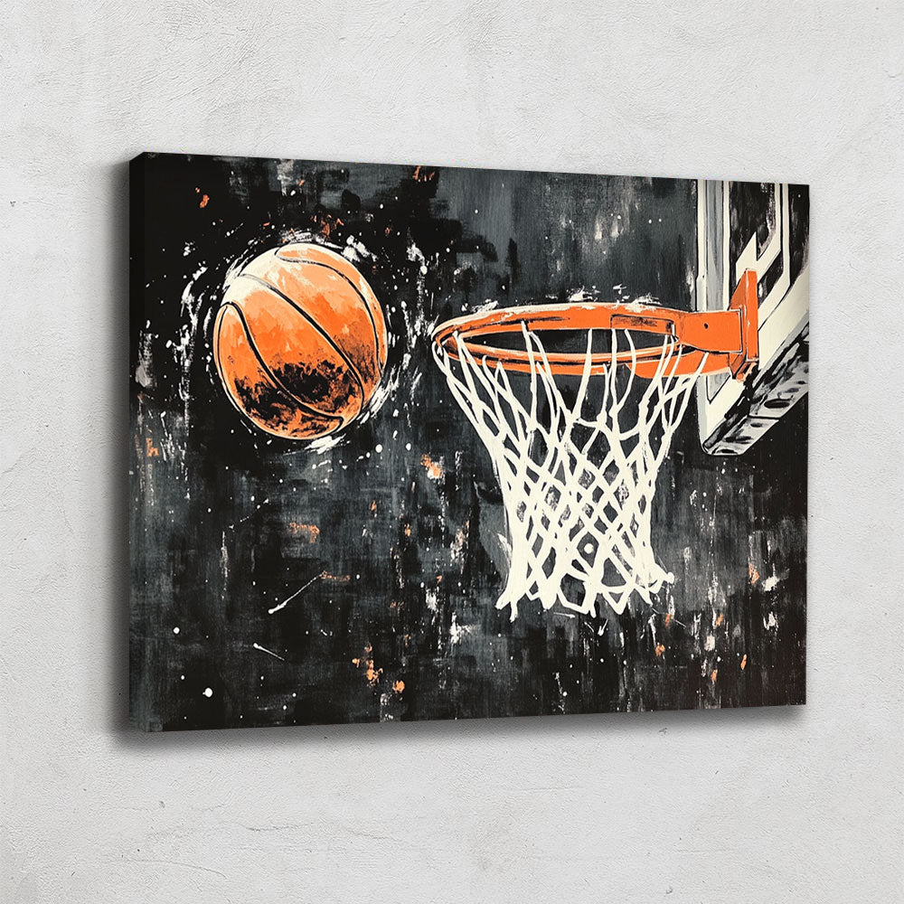 TABLEAU BASKET ABSTRAIT