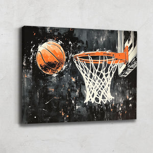 TABLEAU BASKET ABSTRAIT
