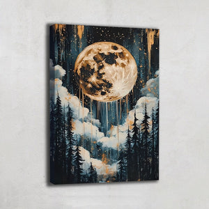 TABLEAU FORÊT SOMBRE