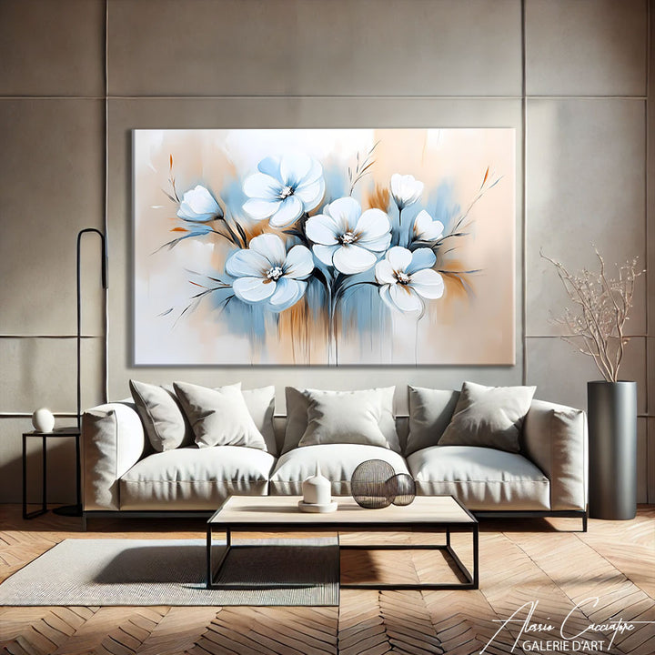 Tableau Peinture de Fleurs
