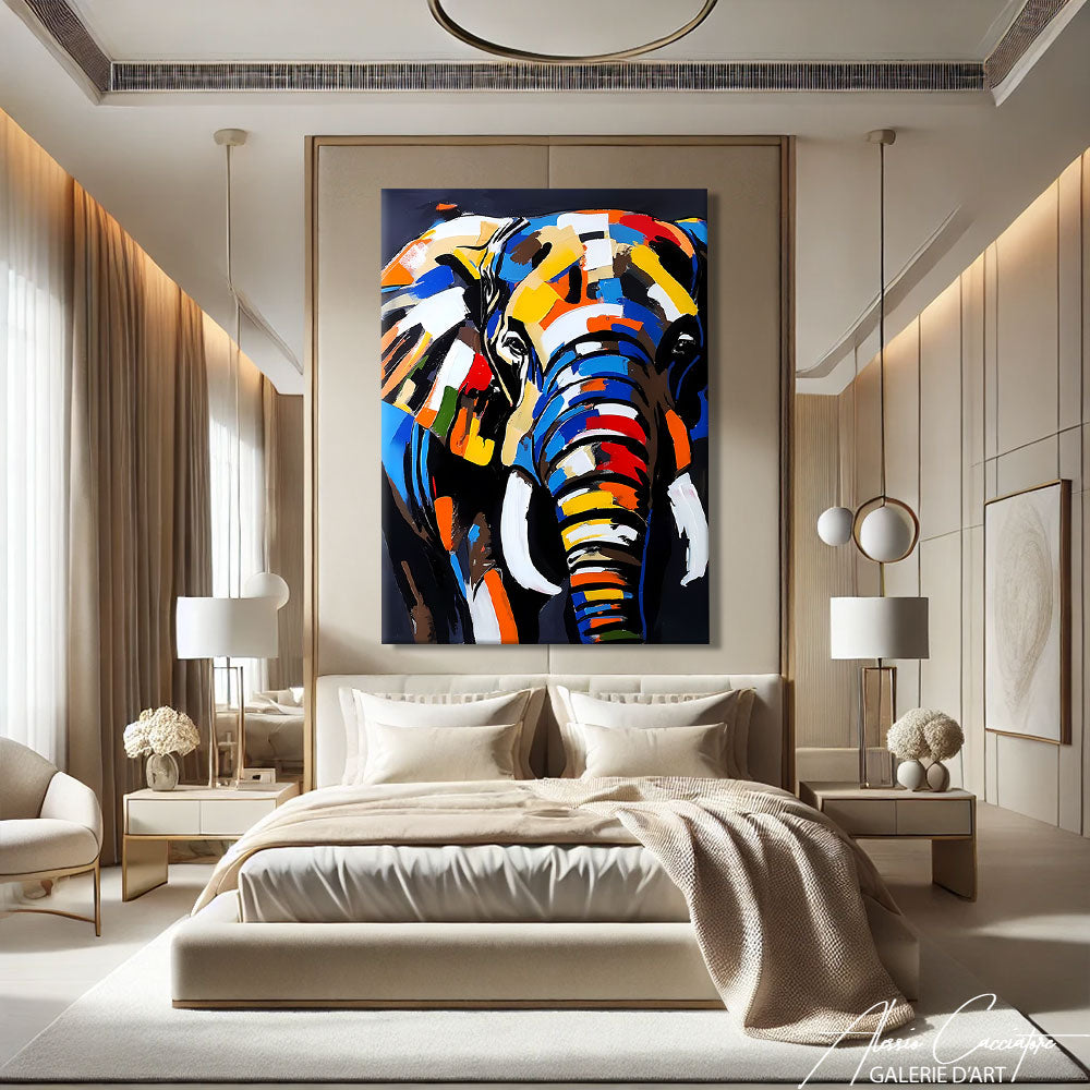 Tableau d'éléphant