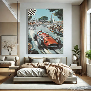 TABLEAU VOITURE RETRO
