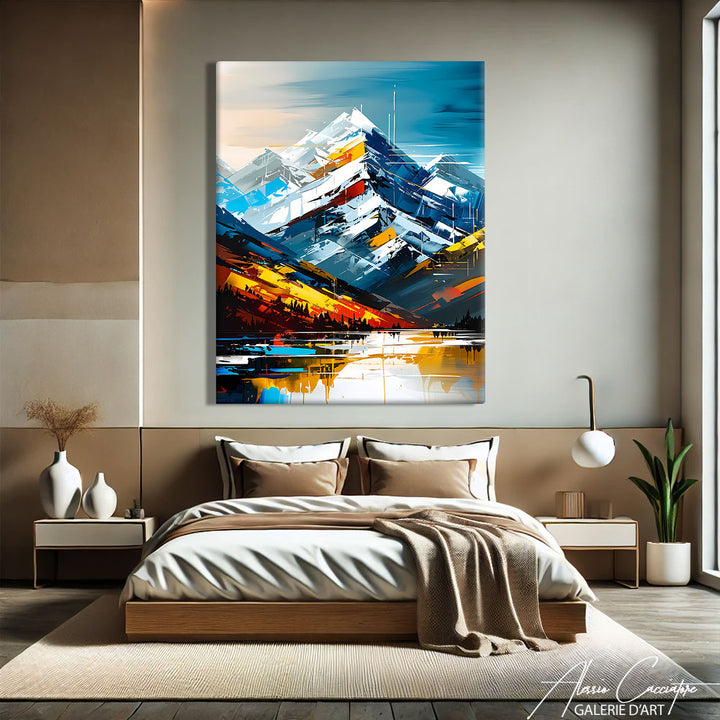 Tableau Montagne Grand Format
