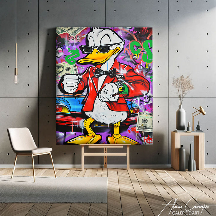 tableau picsou pop art