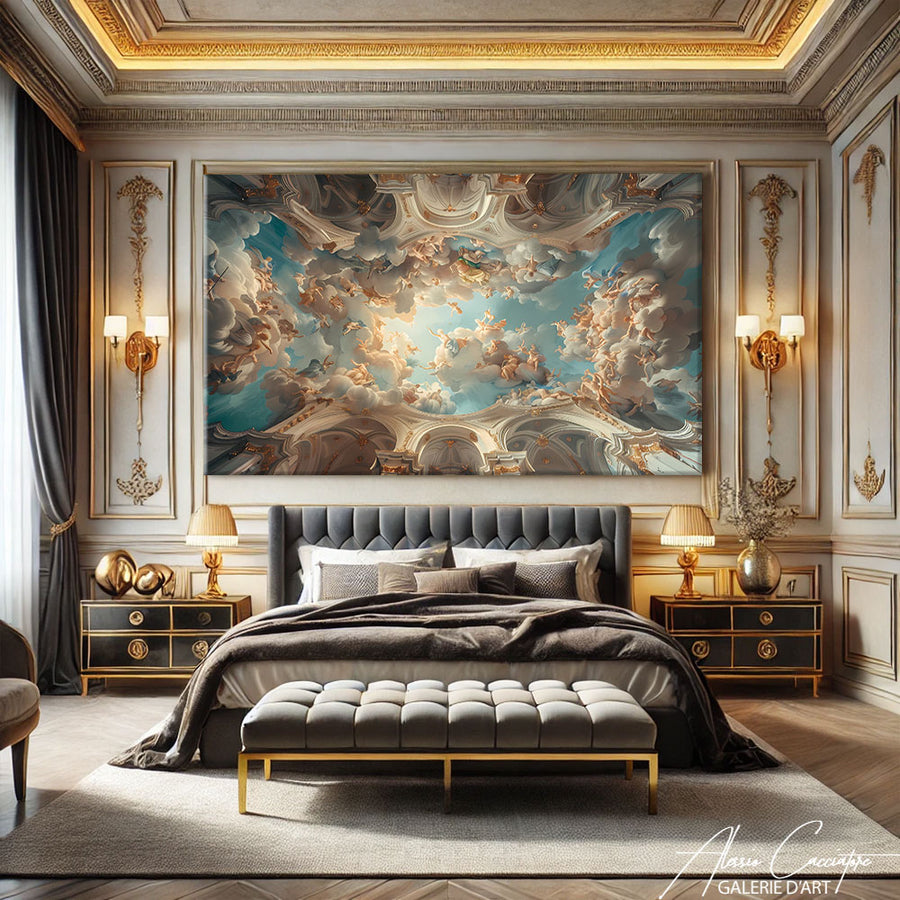 Tableau Renaissance Paysage – mise en situation