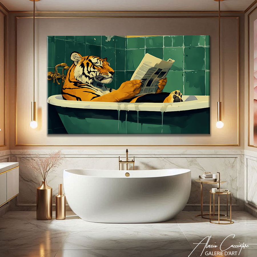TABLEAU SALLE DE BAIN – mise en situation