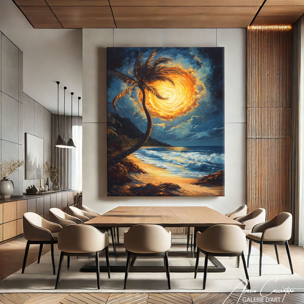 Tableau Acrylique Mer
