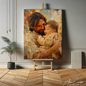 peinture Jésus enfant