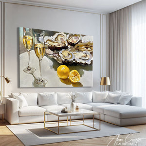 tableau huitre