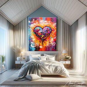 graffiti sur tableau