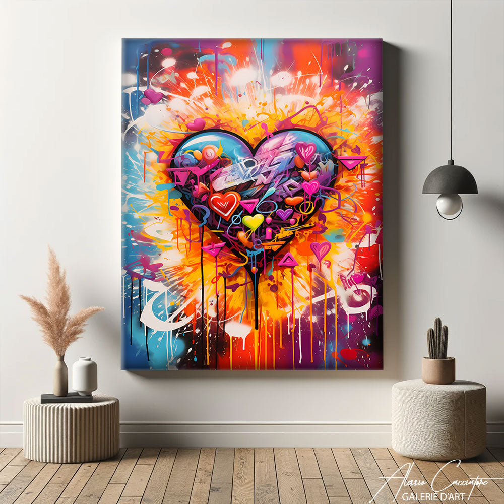 tableau love artiste