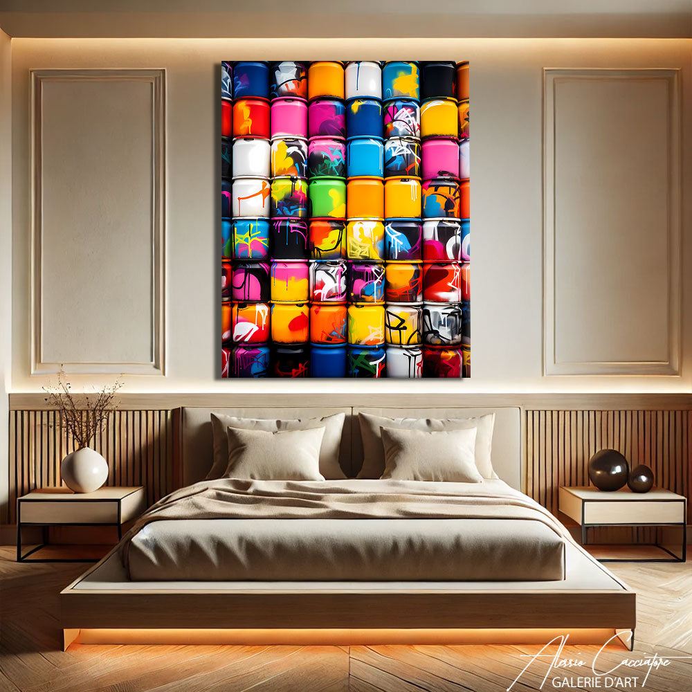 tableau graffiti art