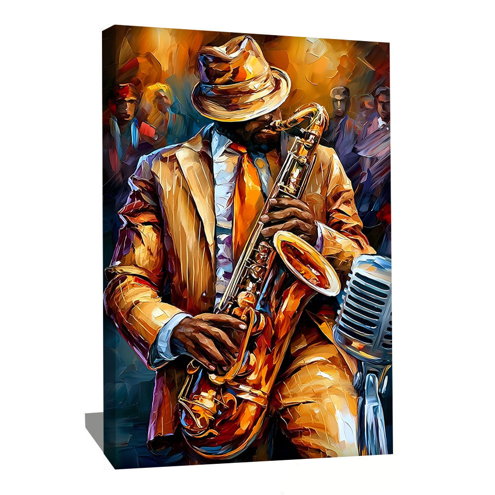 Tableau Joueur De Jazz