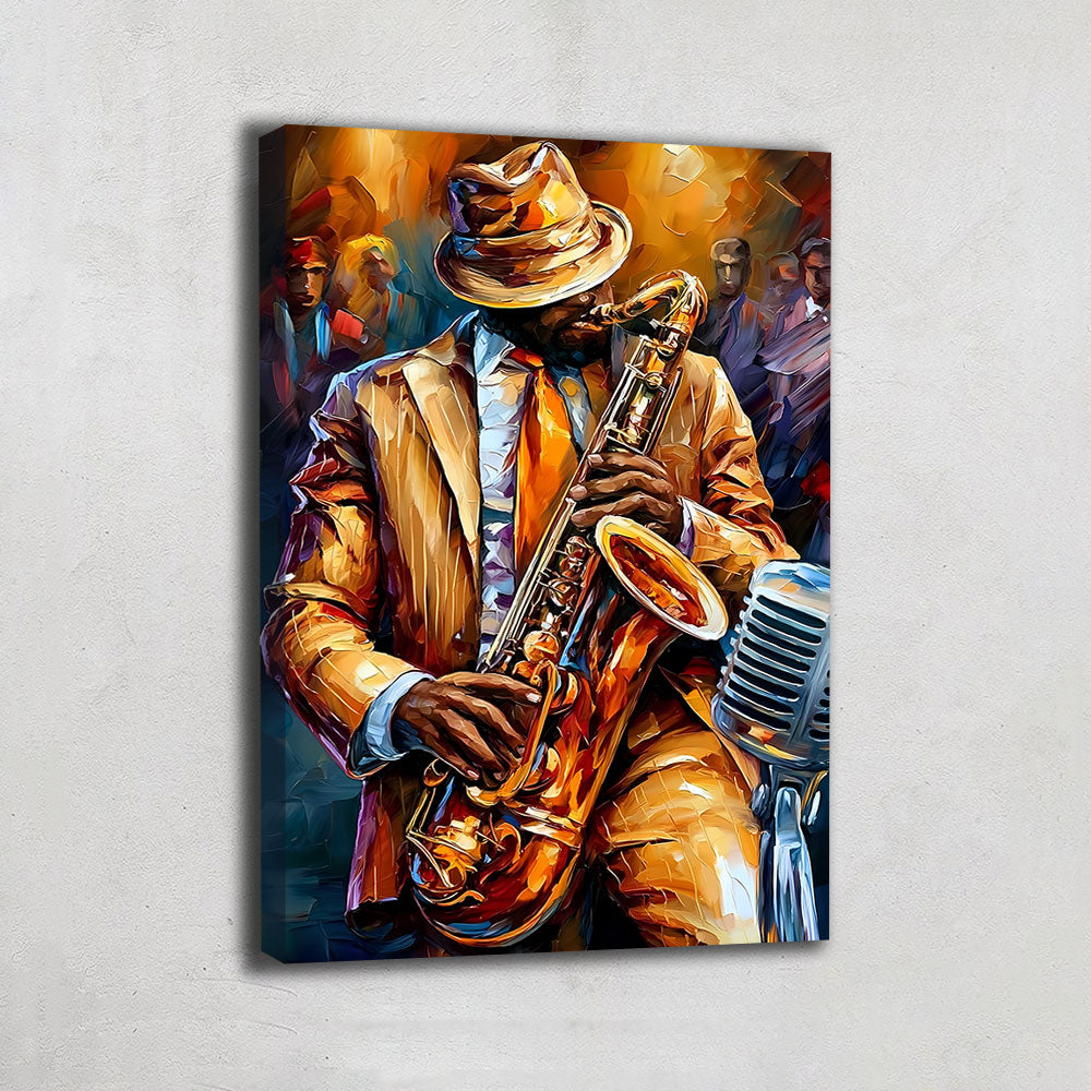 Tableau Joueur De Jazz