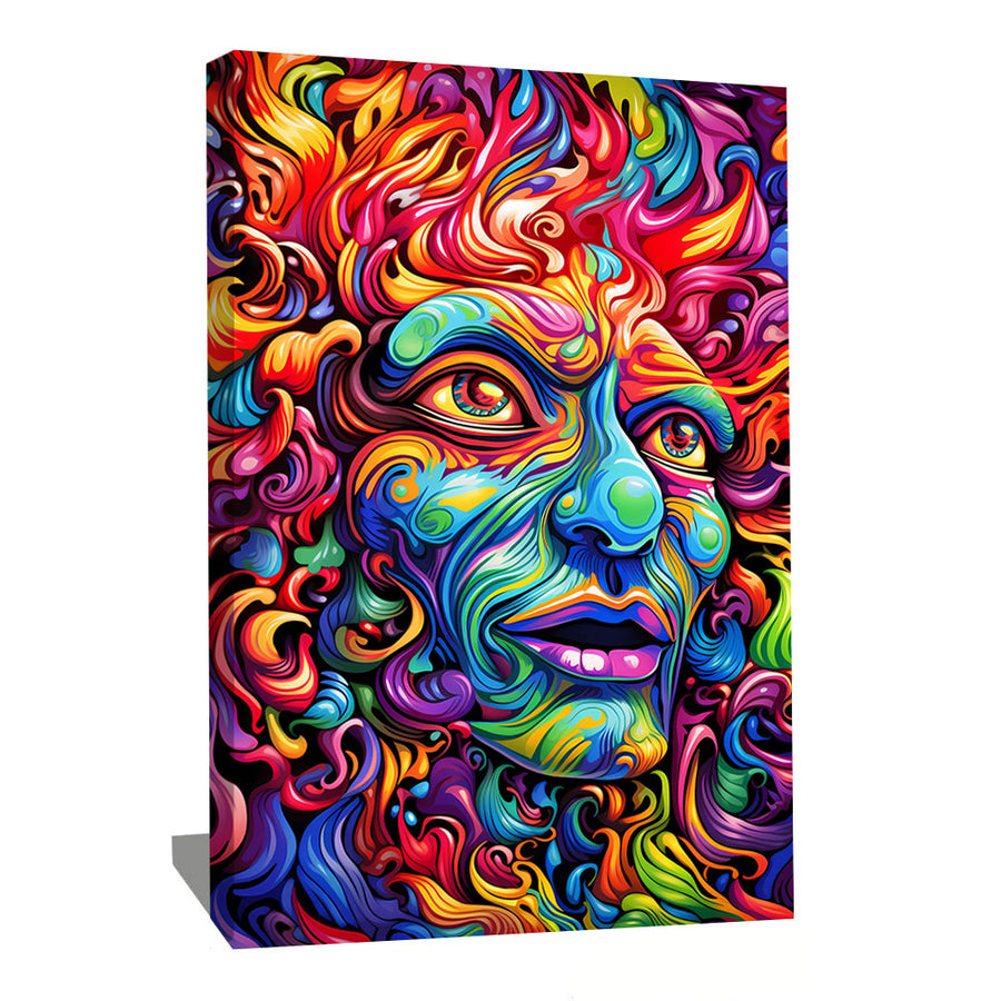 tableau psychédélique