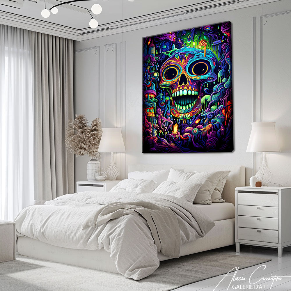 Peinture Art Psychédélique