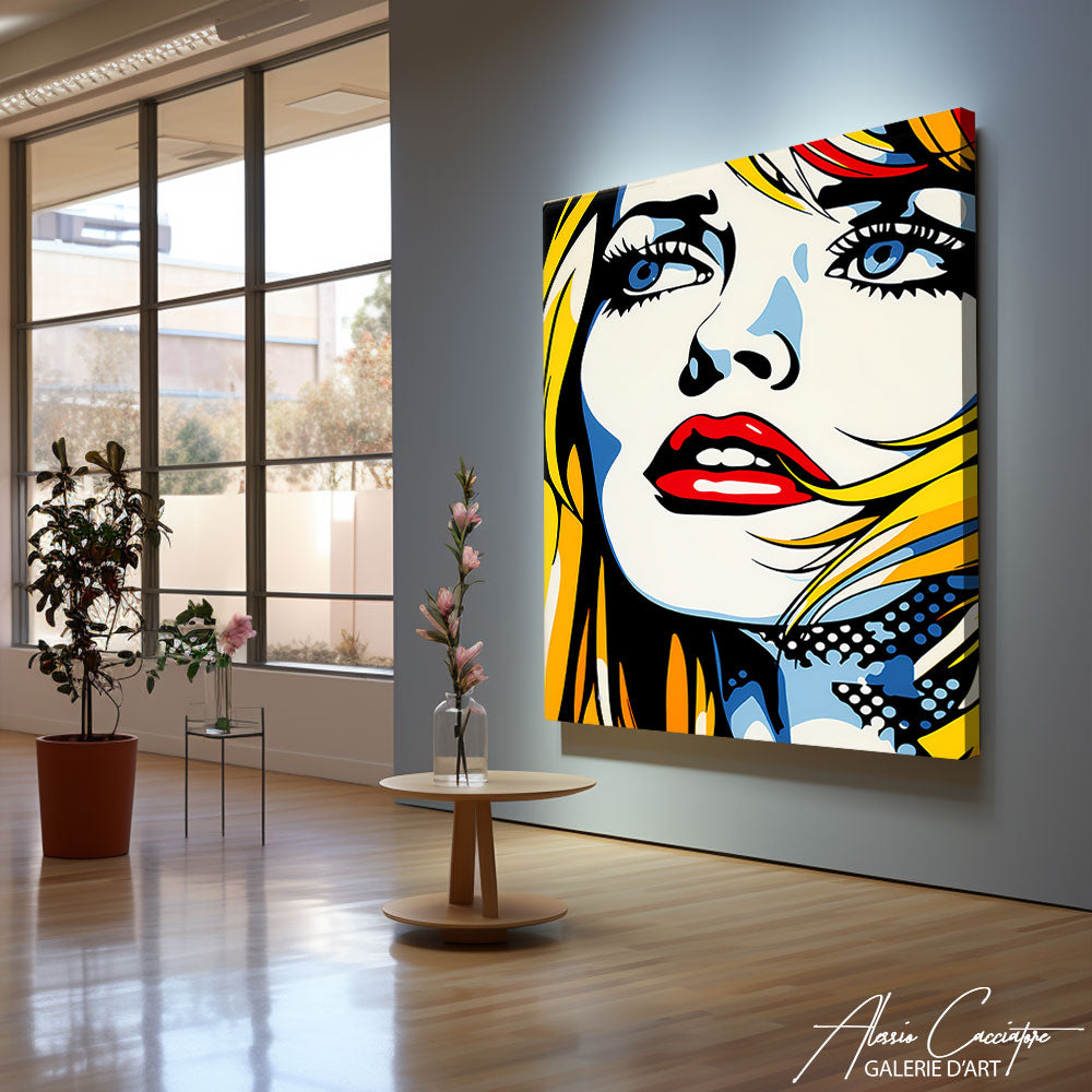 tableau pop art vertical