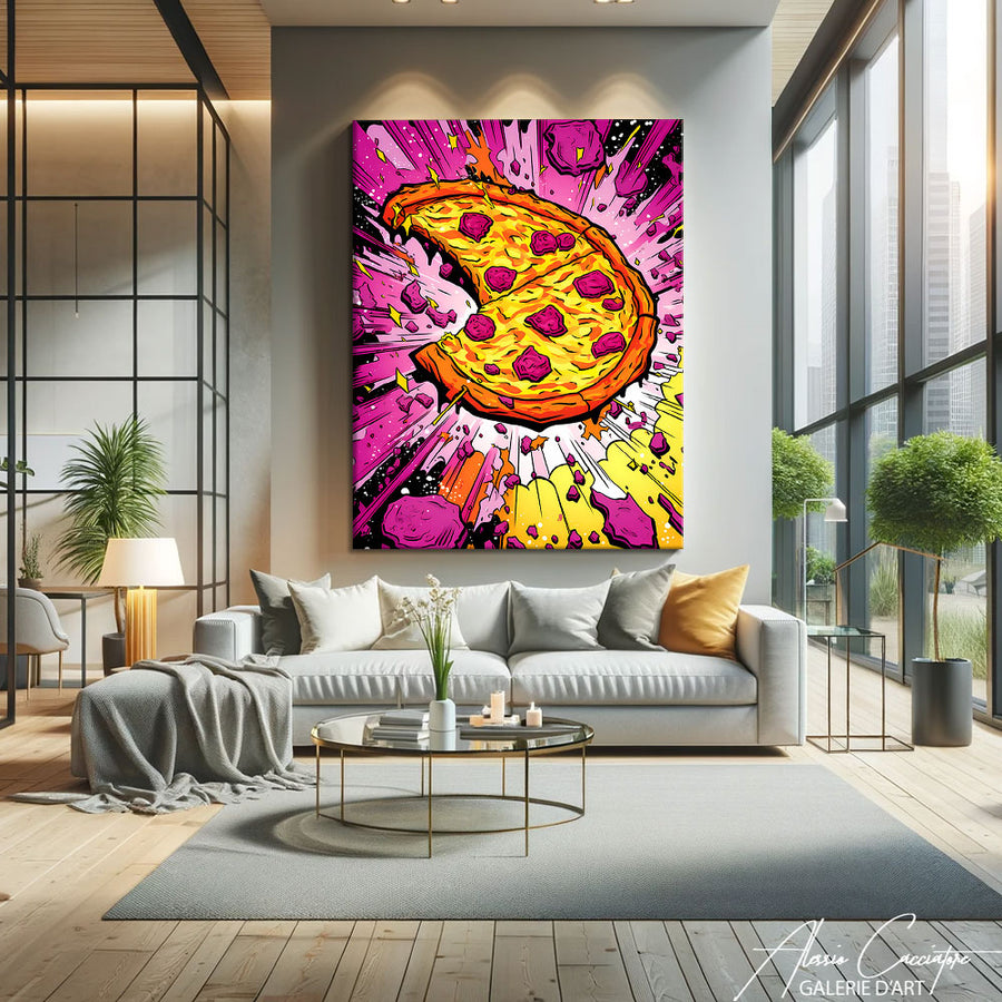 Tableau Pizza – mise en situation