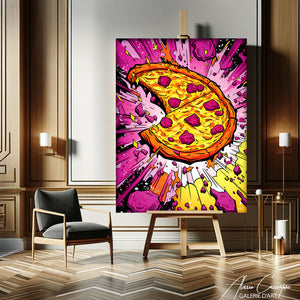 tableau pop art pour cuisine