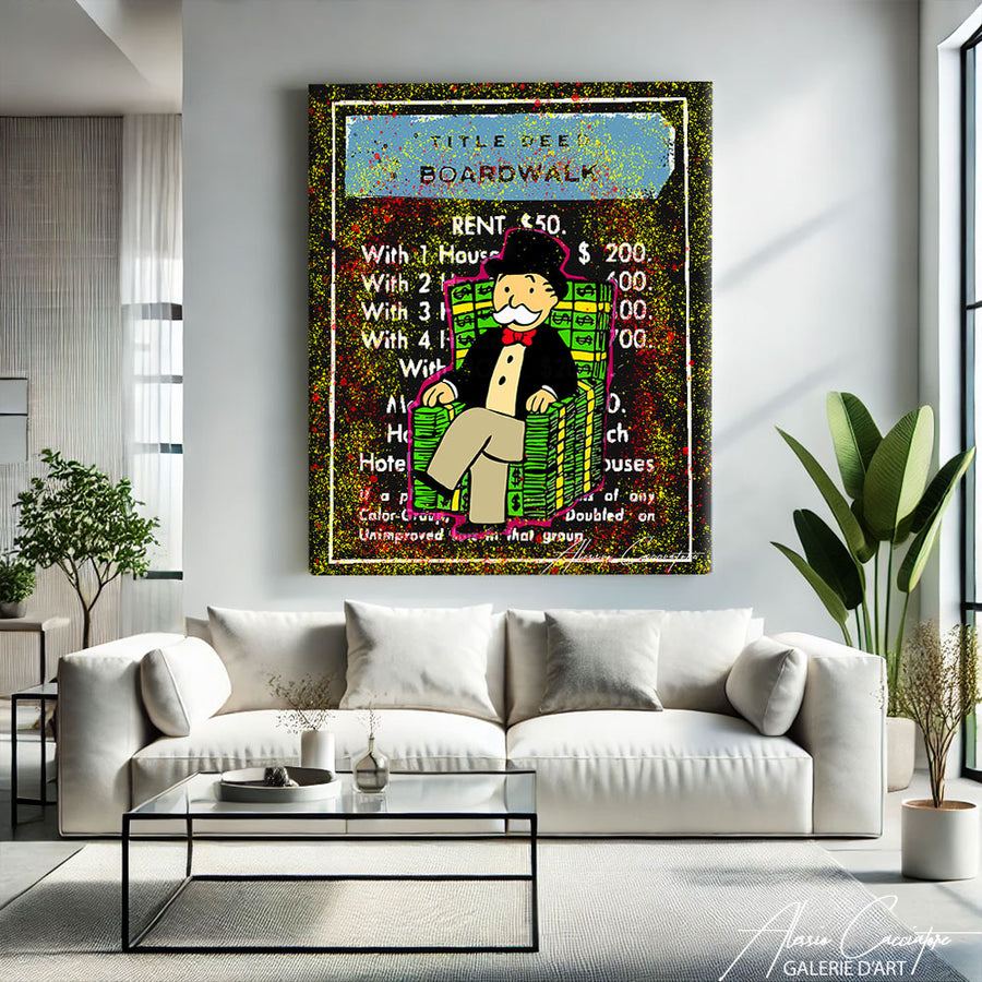 TABLEAU MONOPOLY ART – mise en situation