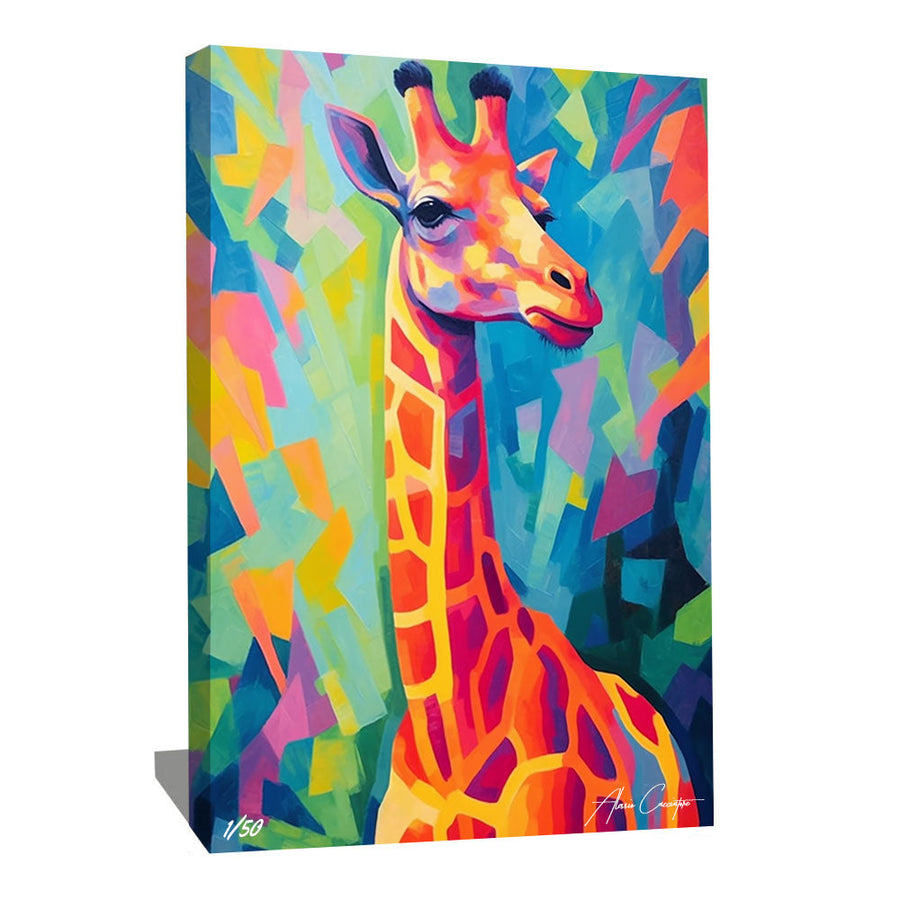 tableau girafe
