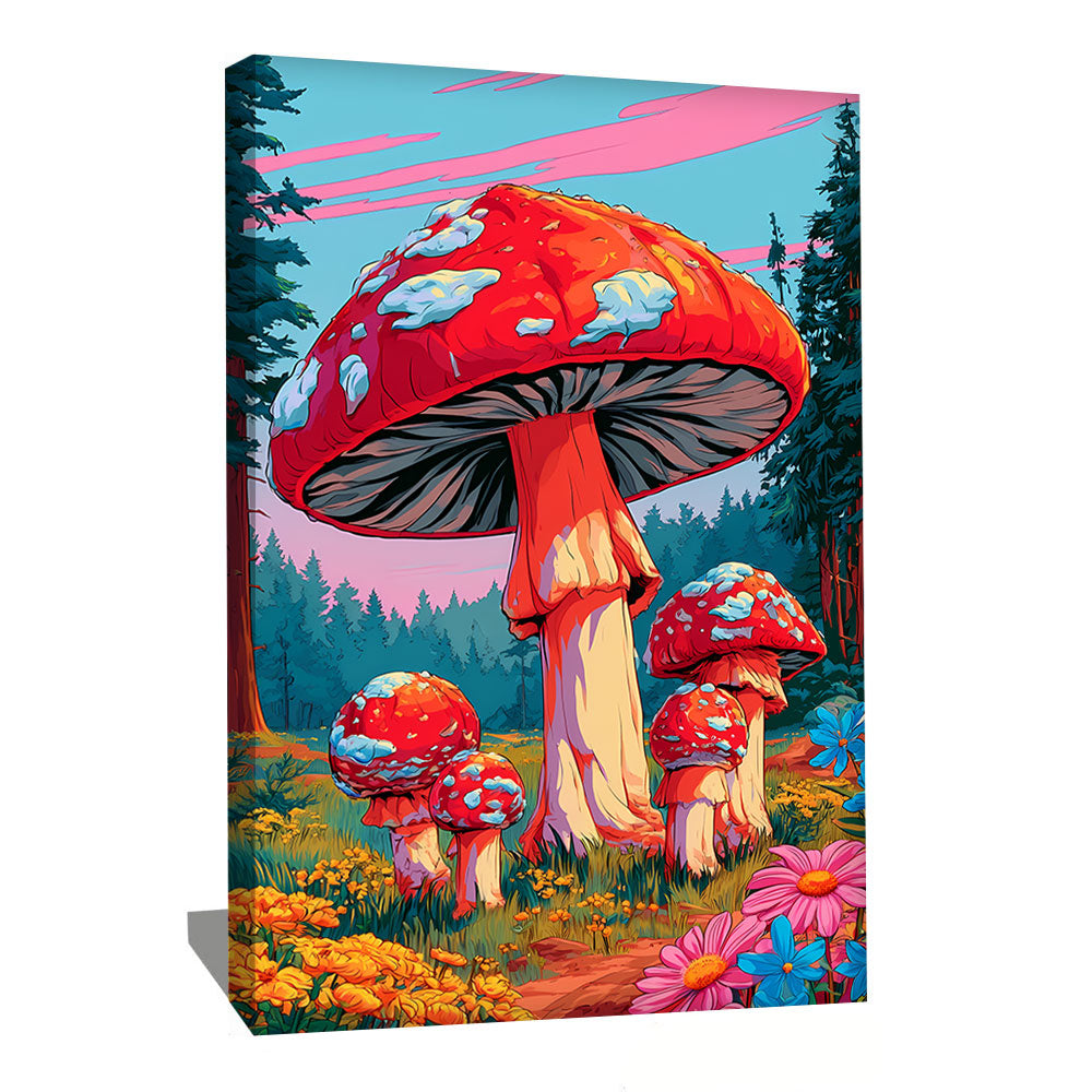 Toile Champignon
